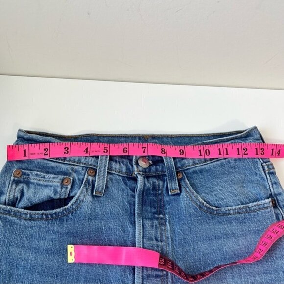 Levi's Premium 501 Skinny High Rise Button Fly WOMEN'S JEANS Size 26 - Picture 12 of 12